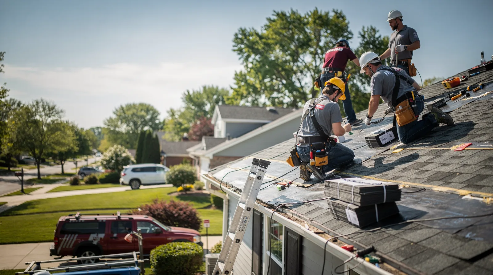 Roof Repair in Fisher, IL around you